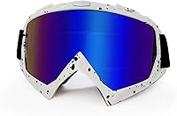Vista 19 de Gafas para bicicleta de motocross, motocicleta, ATV, lentes para cuatro ruedas todoterreno, gafas de casco de carreras MX