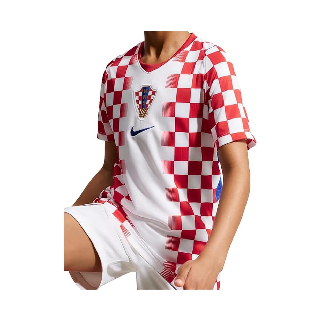 Nike Unisex Kinder Croatia National Team Dri-fit Stadium Home T-Shirt (1er Pack)