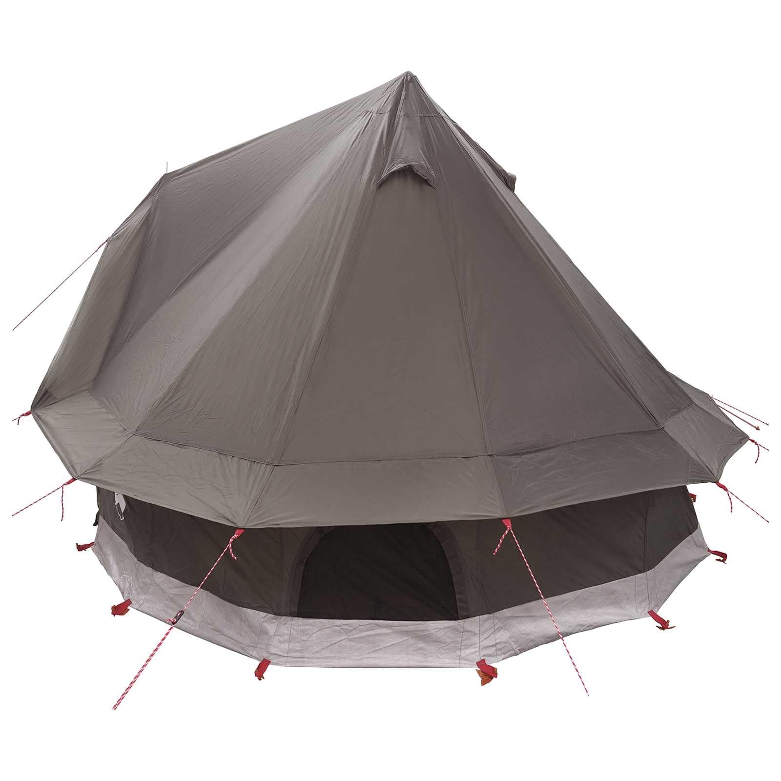 Tenda Tipi Familiare 6 Persone Verde Impermeabile