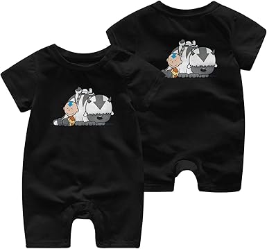 Amazon Com Avatar The Last Airbender Appa Manga Corta Mamelucos De Una Sola Pieza Mono Bebe Nina Ropa Nino Nino Nino Verano Trajes Ropa Zapatos Y Joyeria
