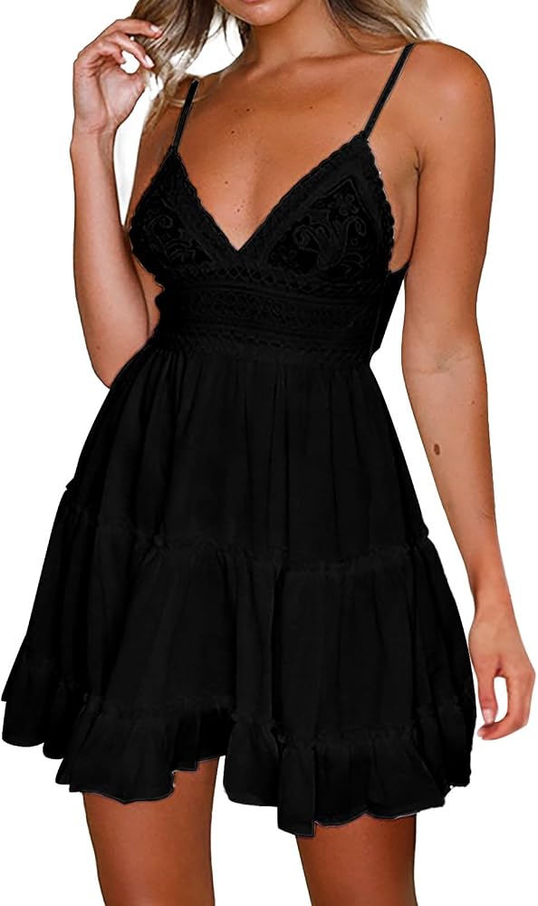 slim fit dress slacks Love Is In The Details Lace Lace-Up Skater Dress main image 0