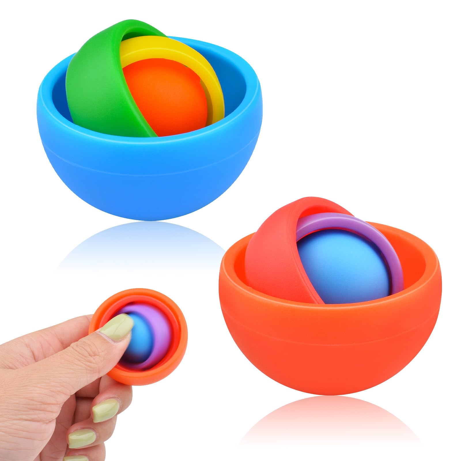 Fidget Toy for Adults, Sensory Toys for Teens, Fidget Spinner for Kids, Gift Ideas for Boys Girls Men Girl Boys, ADHD Autism Stress Relief Finger Tools