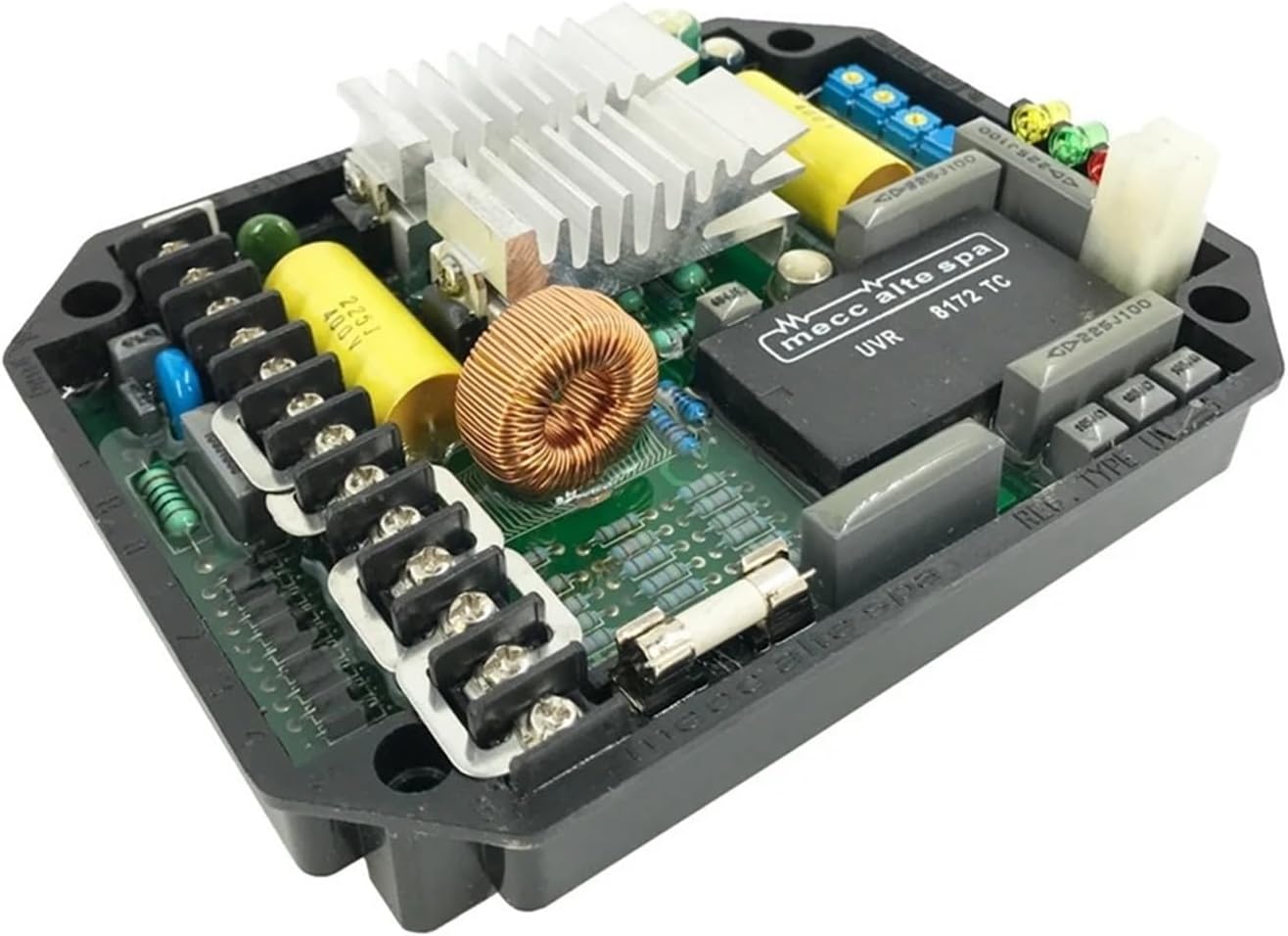 1pc UVR6 Automatic Voltage Regulator Automatic Voltage Regulator Powerly Generator Stabilizer Alternator Single Three Phase Adjuster