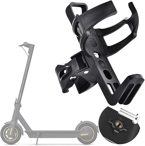 Portavasos para scooter  Soporte para botella de bicicleta con rotación de 360 grados, accesorios de desmontaje rápido antideslizante para