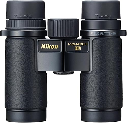 Vista 3 de Nikon Monarch HG - Binoculares de 0.315 x 1.181 in, campo de visión amplio, óptica multicapa, visión de alta definición, binoculares ligeros e