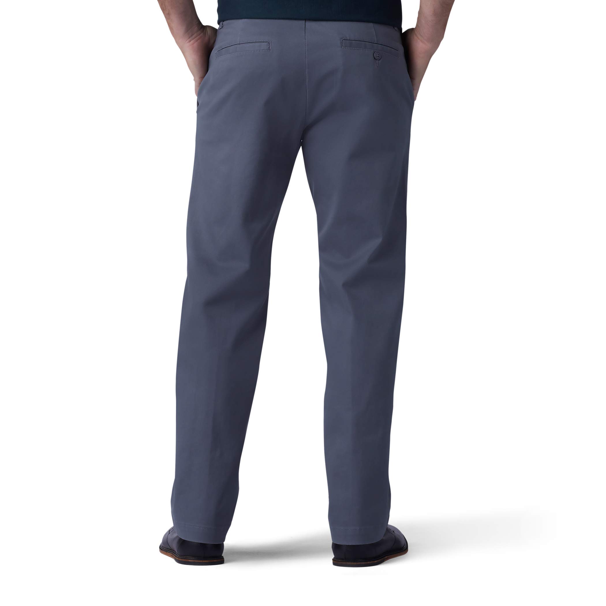 Lee Mens Extreme Motion Flat Front Regular Straight Pant - Tamaño 29W X 32L - Color Painter Gray