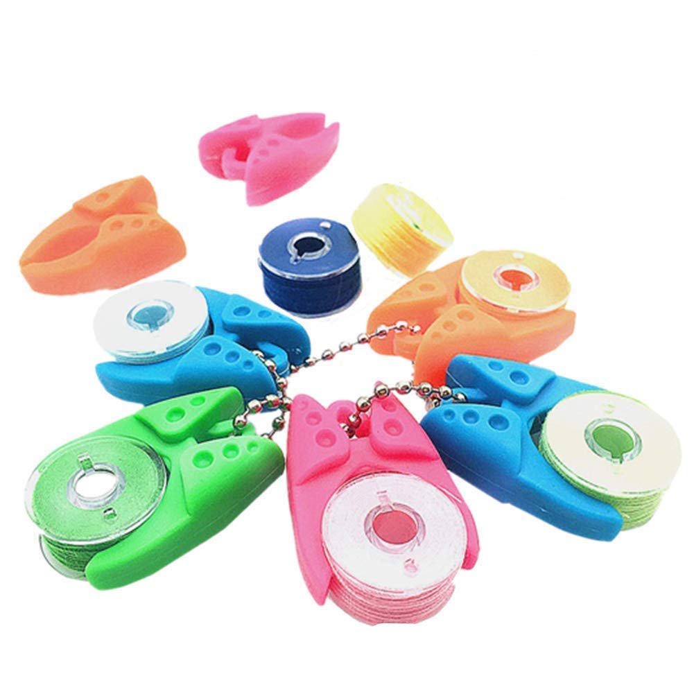 YEQIN Bobbin Holder/Clamps Thread Control Clamp Organizer Holder and No More Thread Getting Tangled (24 pcs)