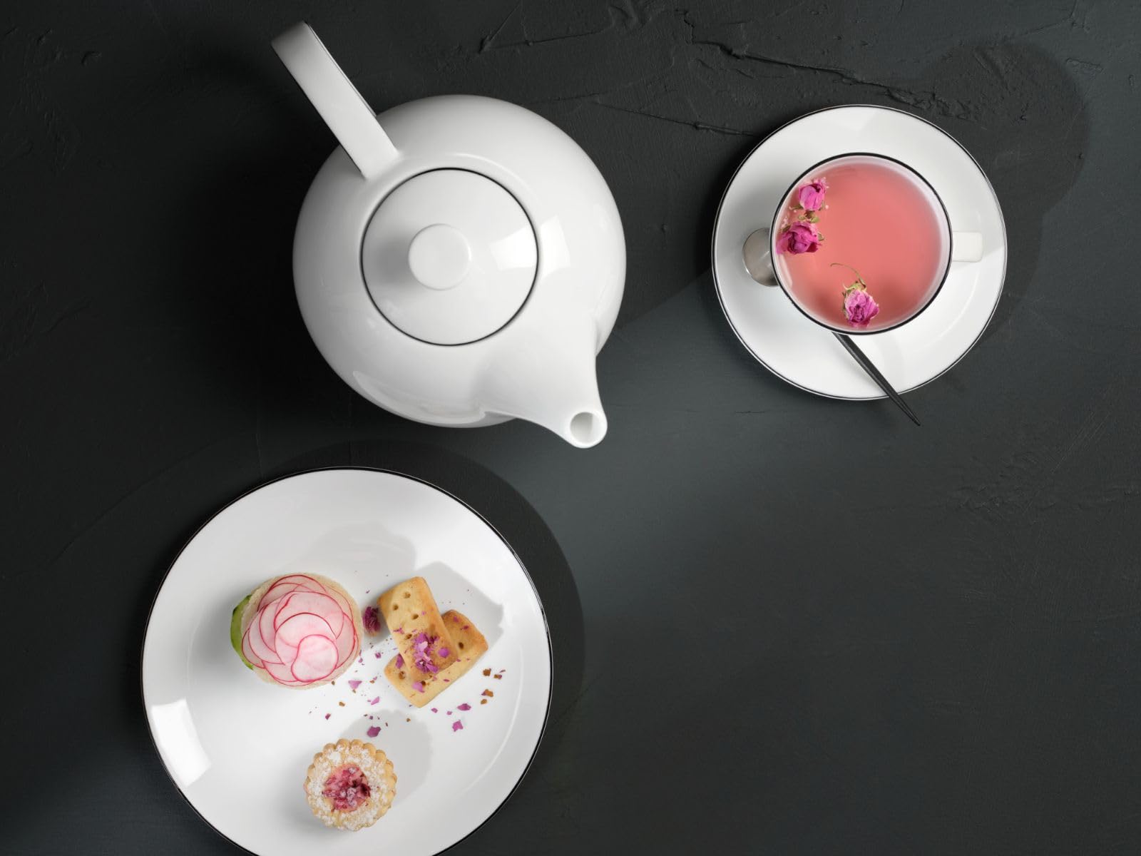 ASA Selection à Table Ligne Noire Espressotasse mit Untertasse 0,07l Set6