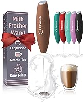 Vista 12 de Elementi Mezclador de bebidas de mano - Agitador eléctrico y potente varita mezcladora de polvo de proteínas, mini varita espumadora fácil de usar