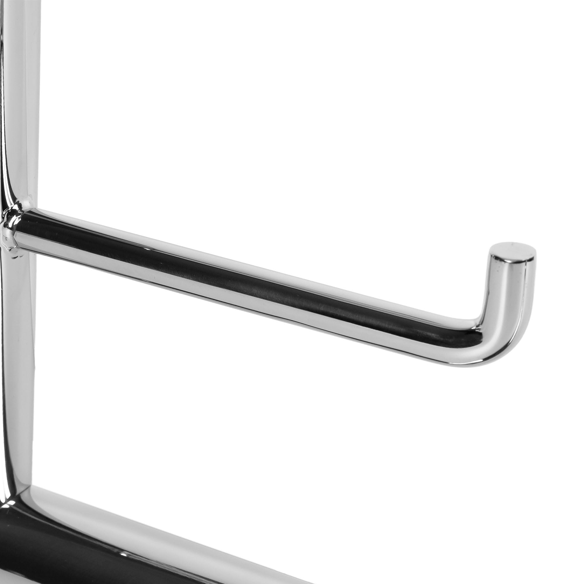 Cofan Barra de Apoyo Abatible Vertical con Accesorio para Papel Higiénico | Medida: 74 cm de largo y 3,2 cm de diámetro