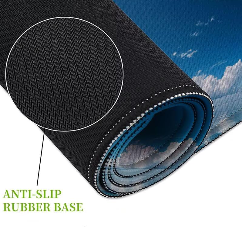 Tapis de souris grand format pour bureau d'ordinateur de gamer passionné - 5