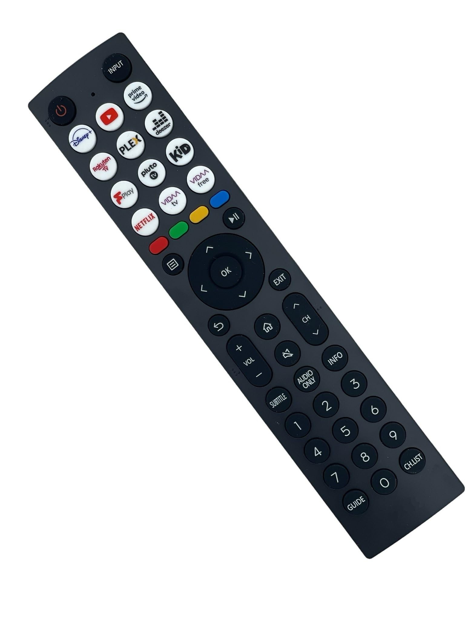 Original EN2N36H T325573 TV Remote Control For Hisense 32A4KTUK 32A5KQTUK 32E4KTUK 40A4KTUK 40A5KQTUK 40E4KTUK with Freeview & Vidaa Buttons