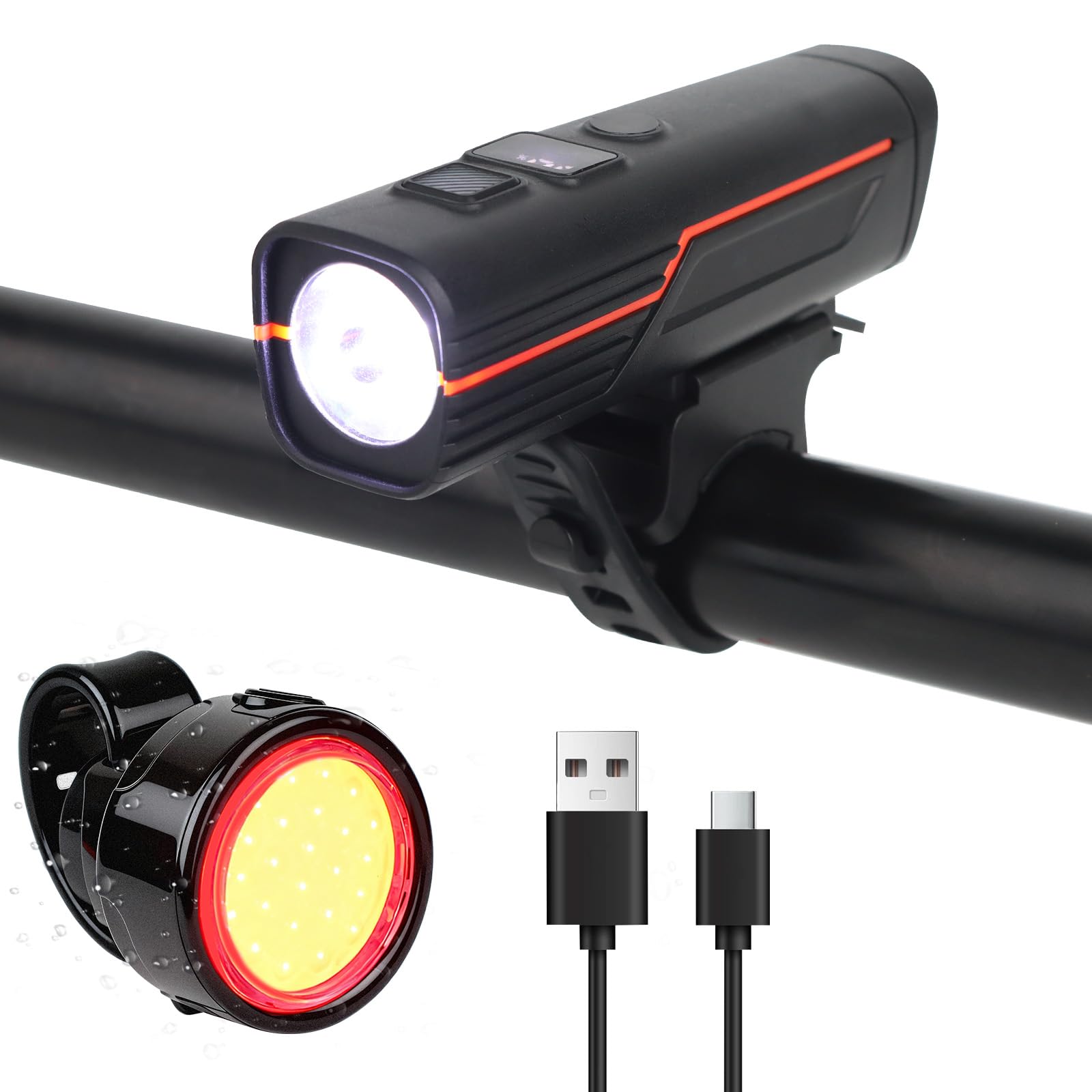 AXFEE Lumiere Velo Avant et Arriere