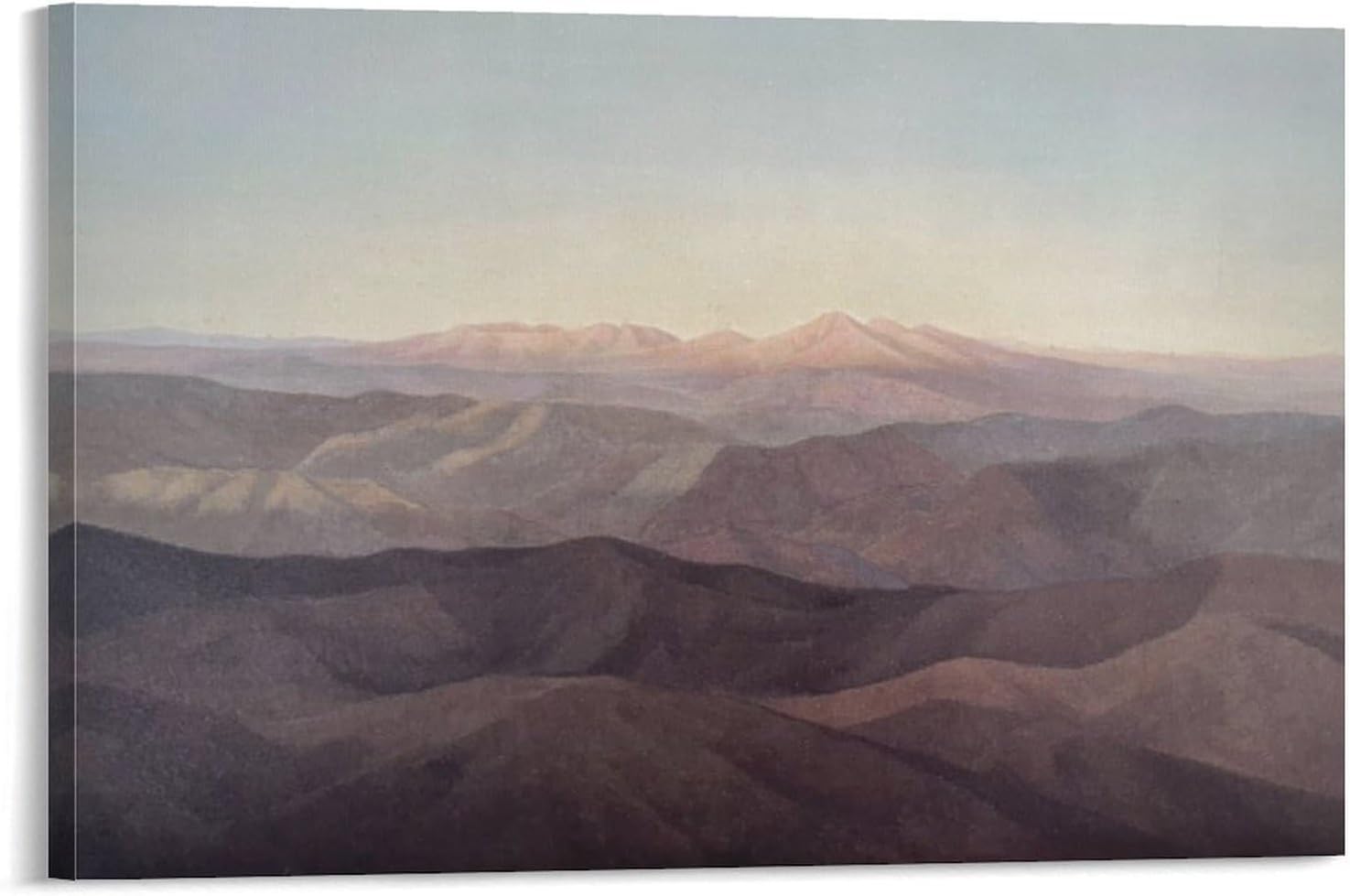 ☆大谷一良 木版画「雲と草原」鉛筆サイン入り・限定50部 ☆