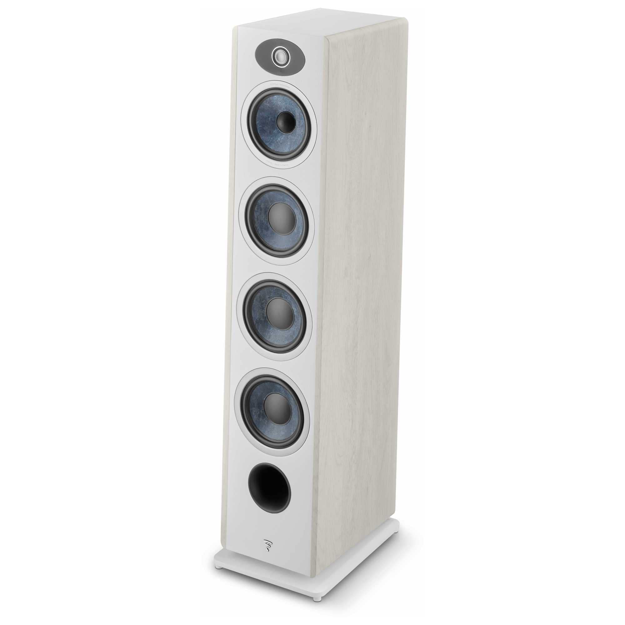 Focal Vestia No3 Light Wood 3-Way Speakers (2) + 7.2-Channel AV Receiver Bundle (RX-A2ABL)