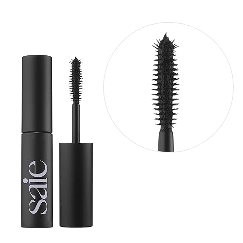 Miniatura 3 de Saie Mini Mascara 101 - Máscara de pestañas para pestañas gruesas, audaces y levantadas - Maquillaje de ojos para construir formulado para