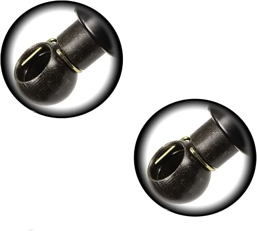 Miniatura 7 de Qty (2) 13 mm extremo de metal Ascensor soporta 44" Extended 250LBS Presión Strut Gas Primavera Cilindro