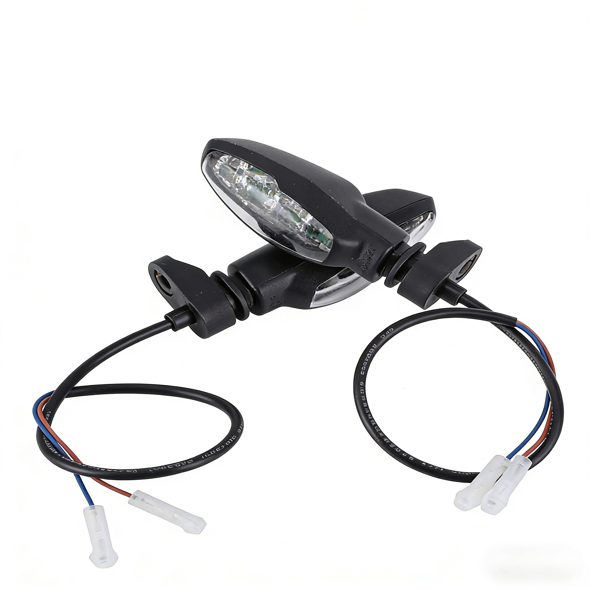 Indicatori di direzione per moto, 1 paio di indicatori di direzione anteriori a LED da 12 V per TRIUMPH Speed ​​Twin Speed ​​Triple R/RS/S Tiger 800/1200
