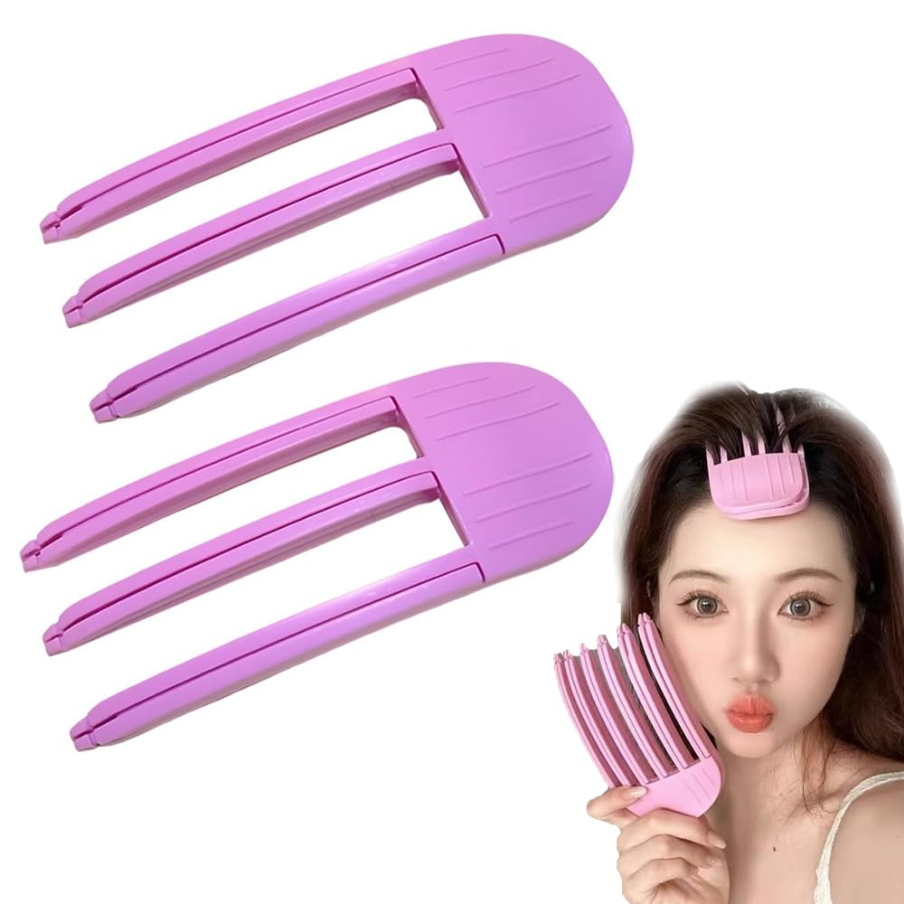 Amazon.com : 2Pcs 3/6 Teeth High Skull Artifact No Trace Hair Clip