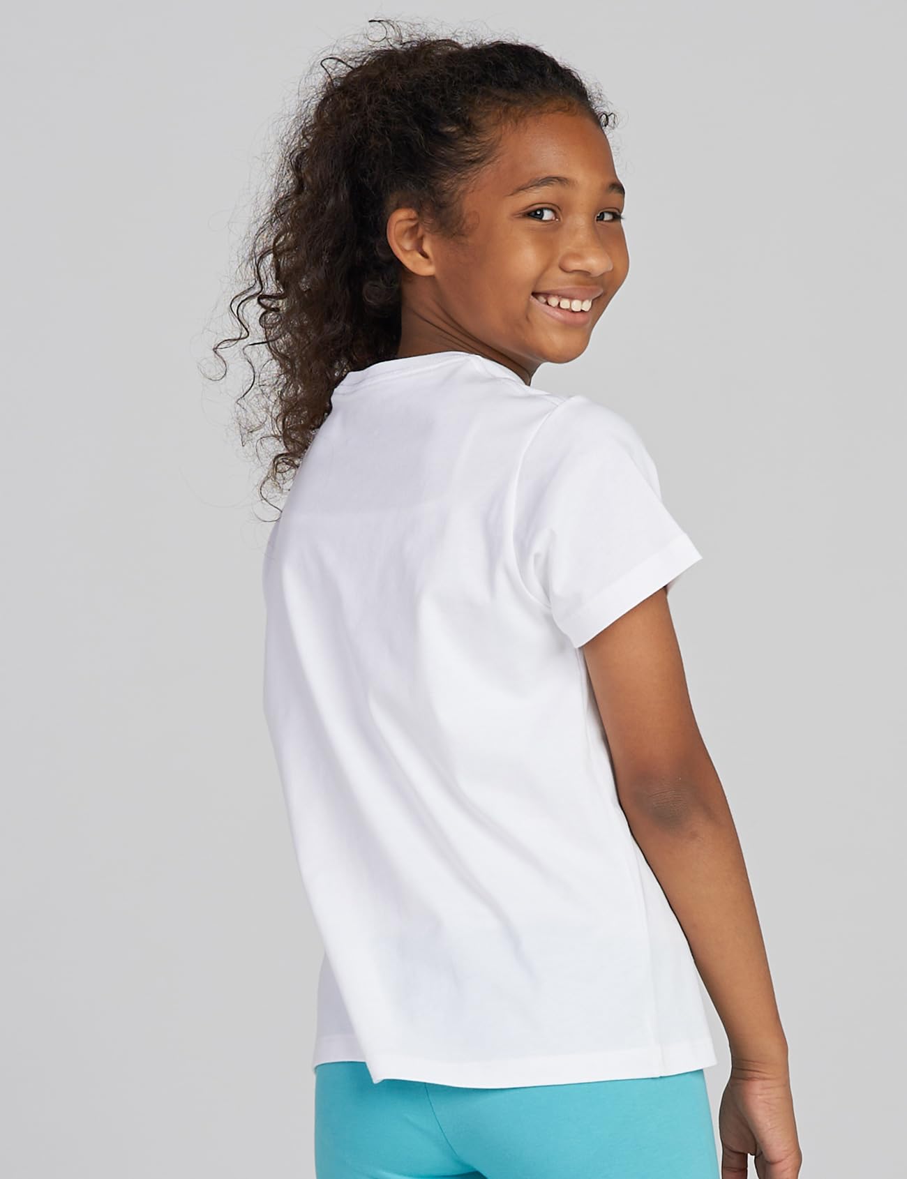 LAPASA Pacco da 4 T-Shirt 100% Cotone Bambini e Ragazzi Unisex - Abbigliamento Estivo Magliette Manica Corta Colori Assortiti Tinta Unica Fantasie K01