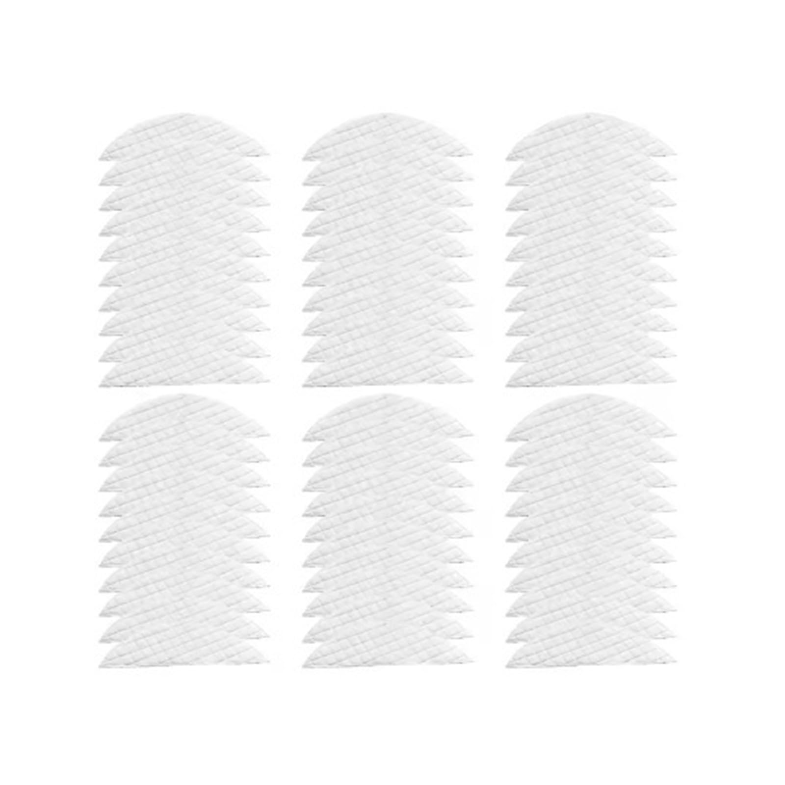 VIXWDRUTY Mop Cloth，Compatible For Lydsto，R1 S1 R1D R1A Robotic Vacuum Cleaner Parts Cleaning Cloth Mop Rags Pads Accessories(60 pcs)