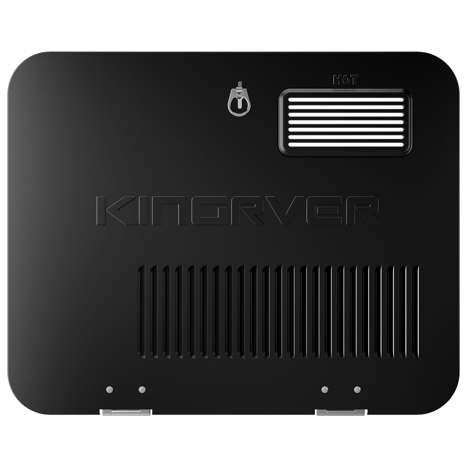 KINGRVER 6 Gallon RV Tank Water Heater Door, 15"x 18", Black