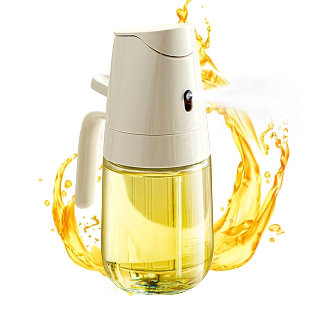 Amazon｜調理用オイルスプレー、2 in 1 オイルディスペンサー