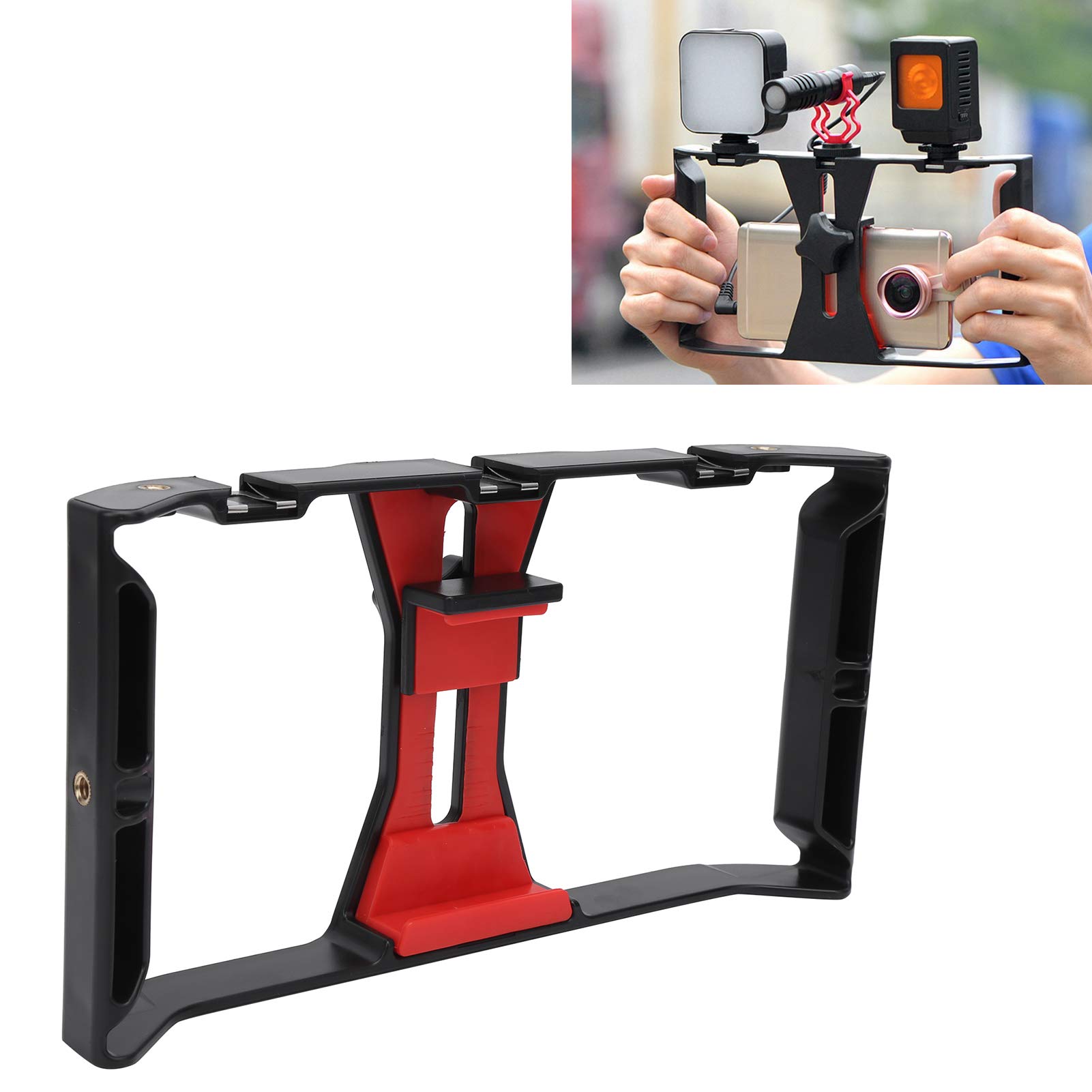Support Téléphone Portable Anti-Corrosion - Rotatif Horizontal/Vertical, Large Compatibilité 45-105mm