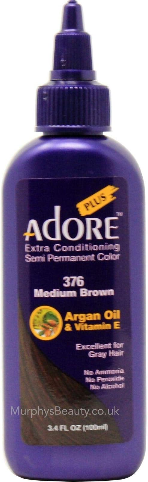 Adore Plus #376 MEDIUM BROWN 3.4 FL OZ