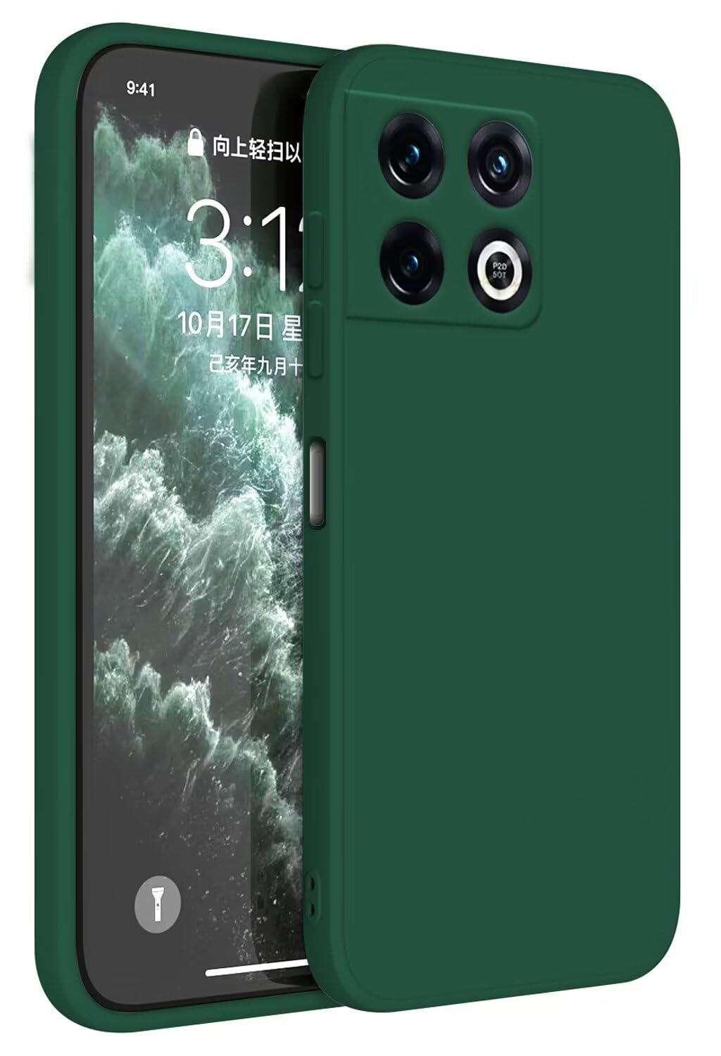 Topme Custodia In Pelle Per OnePlus 10 Pro – Cover Portafoglio Con Motivo Gatto E Albero, Colore Oro Rosa, Supporto Integrato - 3