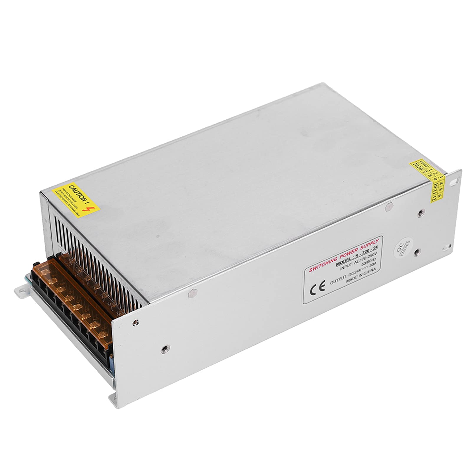 Jiawu Sterownik Zasilacza Przełączającego, Sterownik światła LED ze Stopu Aluminium 24 V od 48 W do 1500 W, Zasilacz DC24V do Automatyki Przemysłowej Wyświetlacz LED Radio CCTV Komputer