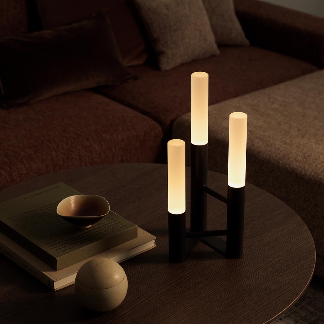 Amazon.co.jp : アートワークスタジオ キャンデラ3LEDテーブルランプ 
