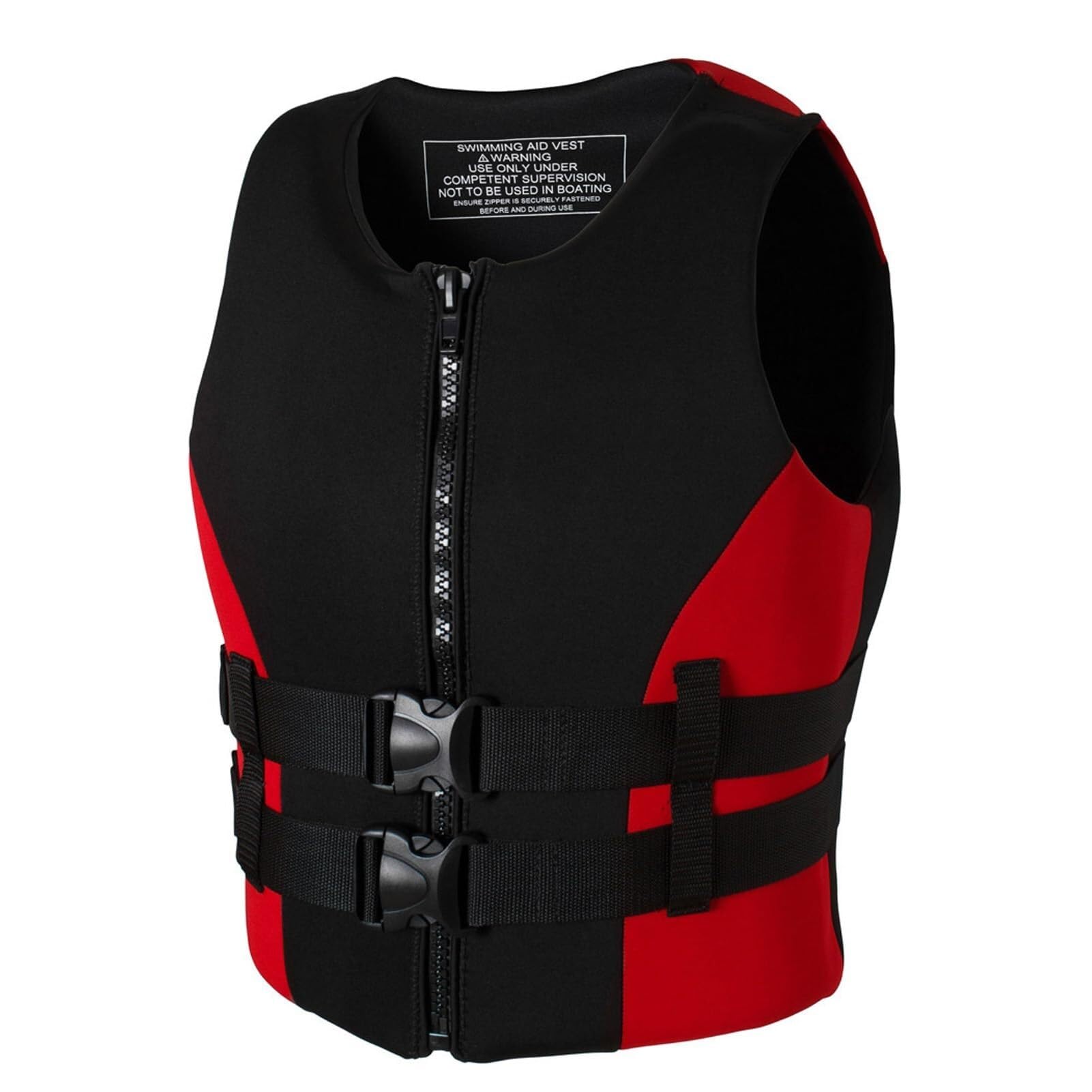 Chaleco Salvavidas for Deportes acuáticos, Chaqueta de natación de Alta flotabilidad, Equipo de Seguridad for jóvenes y Adultos, Ayuda de flotación for Kayak, navegación y Surf.(Red,XL)
