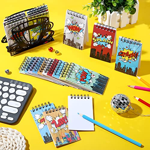 Containlol CZ-CONTAINLOL-21660 24 Pack Mini Notebooks Party Supplies Favors Prize Piñata Fillers Carnival Goodie Bag Stuffers Journal Notepad Teacher Classroom Rewards Supplies thumb #3