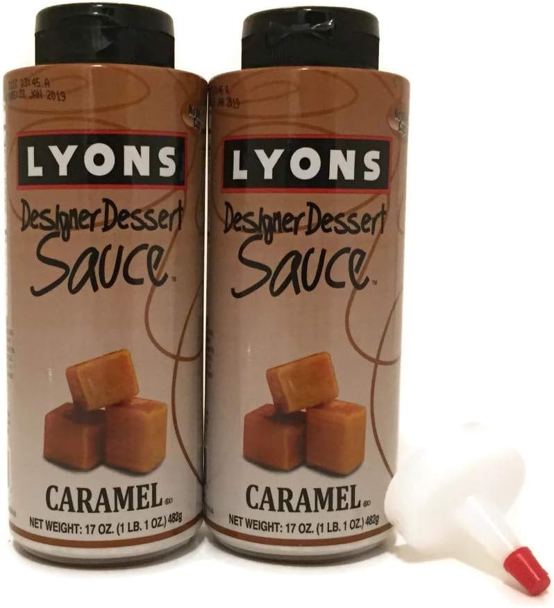 Lyons Designer Dessert Sauces Bundle (Chocolate, Caramel