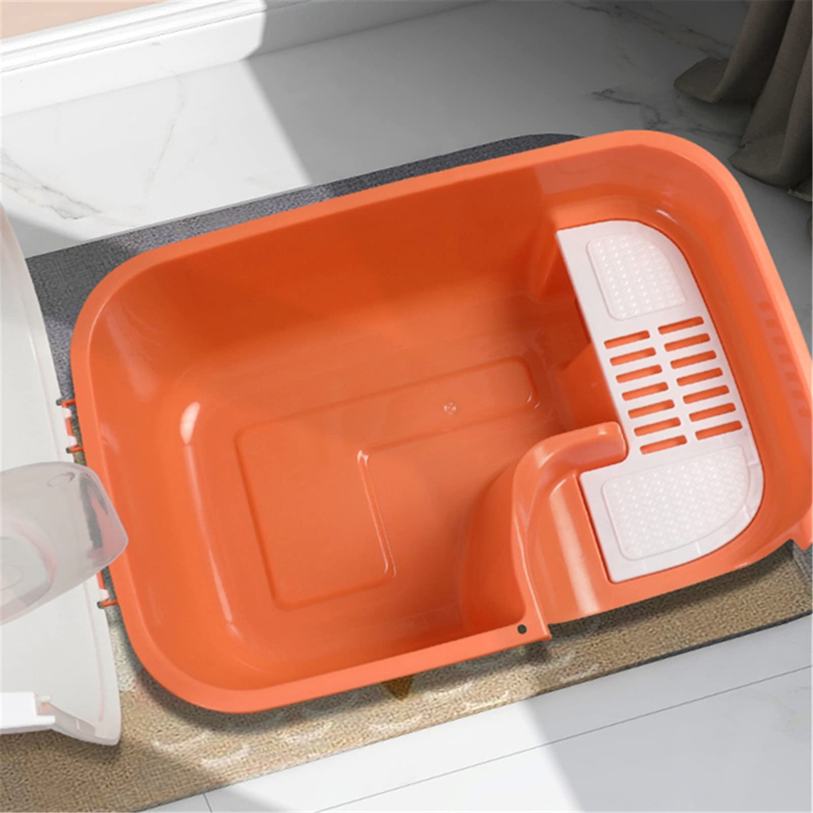 Amazon.co.jp: 猫用トイレ スクープロングチャネル完全密閉型猫用 