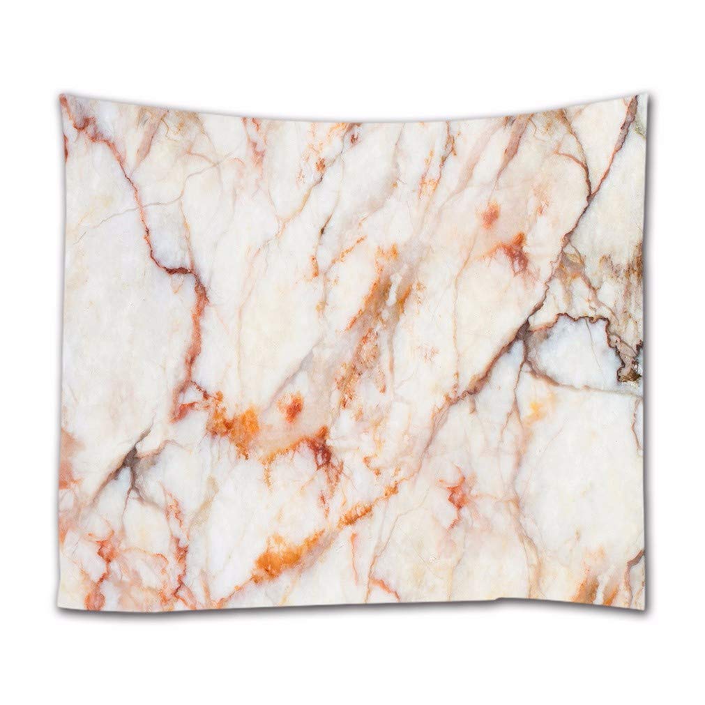 A.Monamour Natural Marble Surface Stone Marble Texture Abstract Background Print Fabric Wall Tapestry Decorative Wall Hangings For Bedroom Living Room Dorms 102x153cm