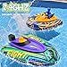 LAFALA Remote Control Boat for Kids with Inflatable Bumper Rechargeable Battery USB Charge rc Boat for Pool Kids 8-12 Years Birthday Gift Summer Water Toy Purple