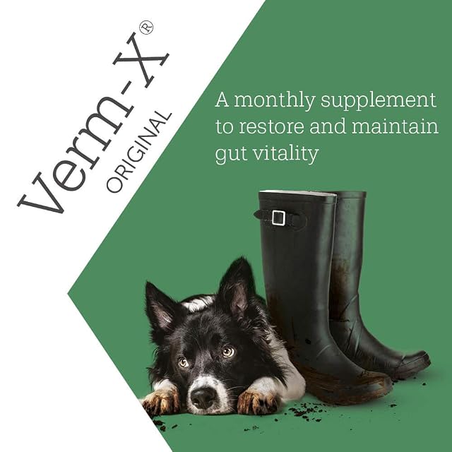 Foto 5 de 8 de VERM-X HERBAL CRUNCHIES FOR DOGS - 1.3 KG TUB - VMX0037