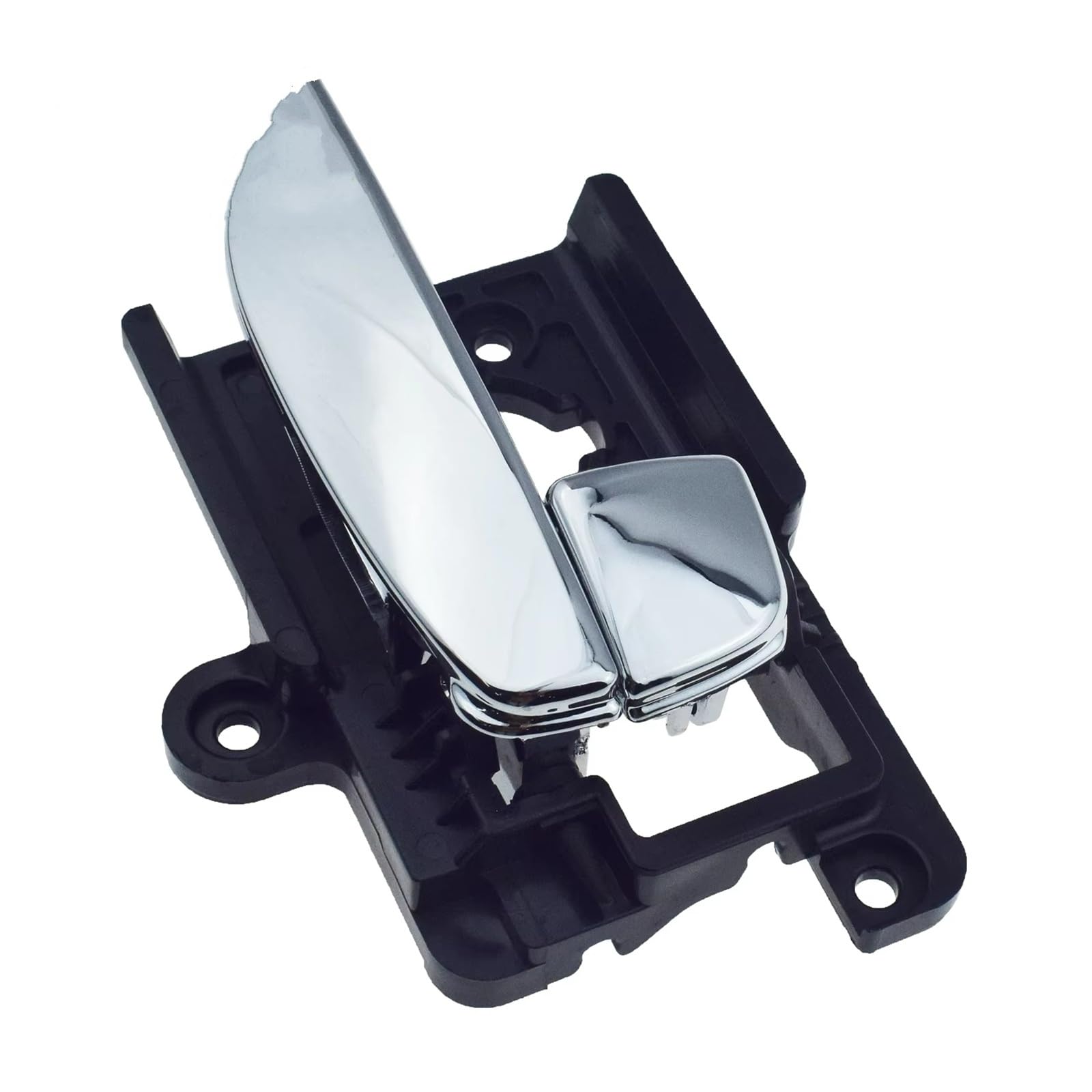 BYSKJZ Car Inner Door Handle for Hyundai for Elantra 2007 2008 2009 2010 2.0L Chrome Inside Interior Door Handle Front Rear Left Driver Right Passenger(1Pc Left)
