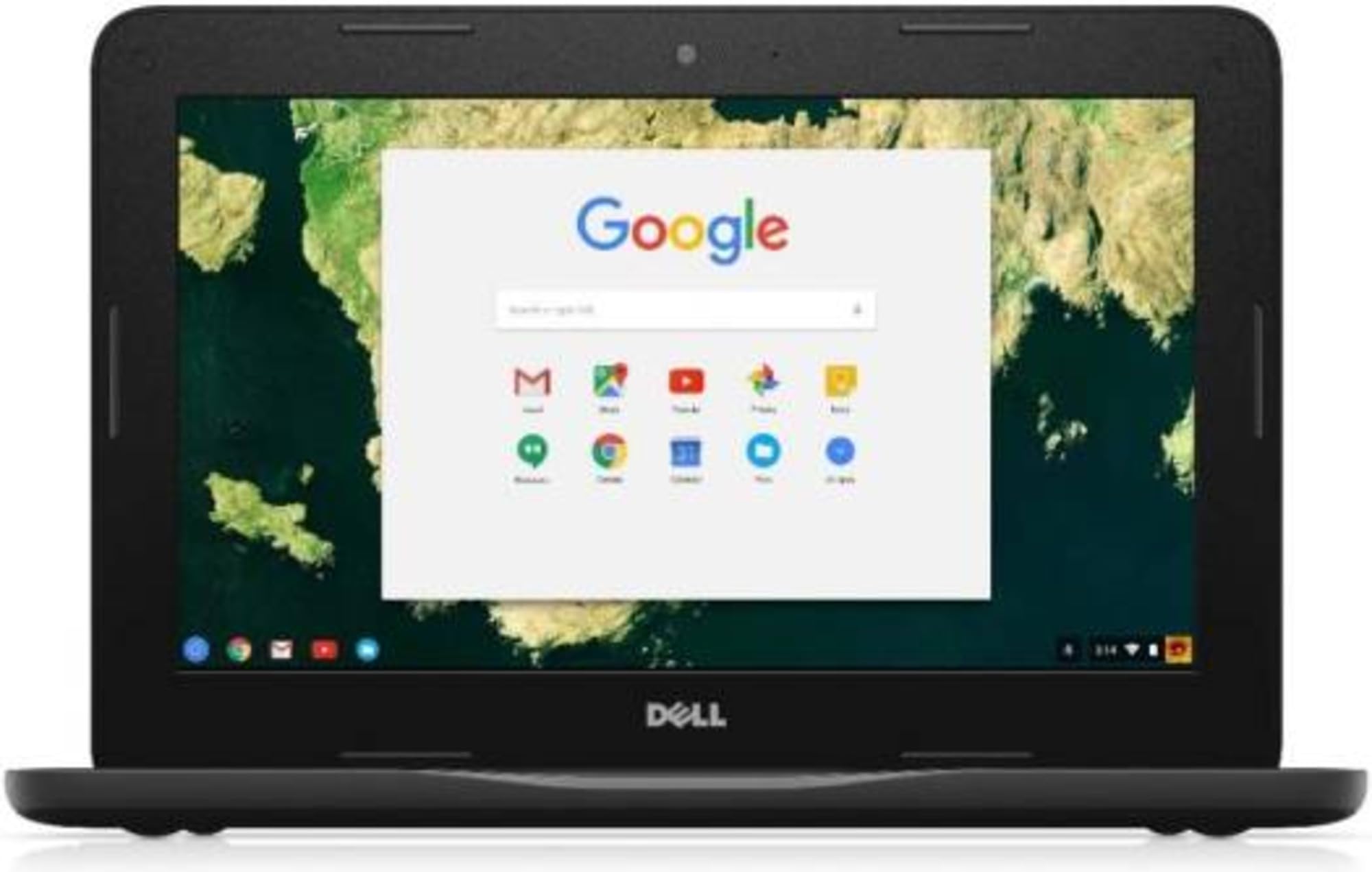 Renewed Chromebook 3180 With 11.6 Inch Display,Celeron N3060 4 GB RAM/16 GB HDD/Chrome OS/Intel HD Graphics English/Ar keyboard