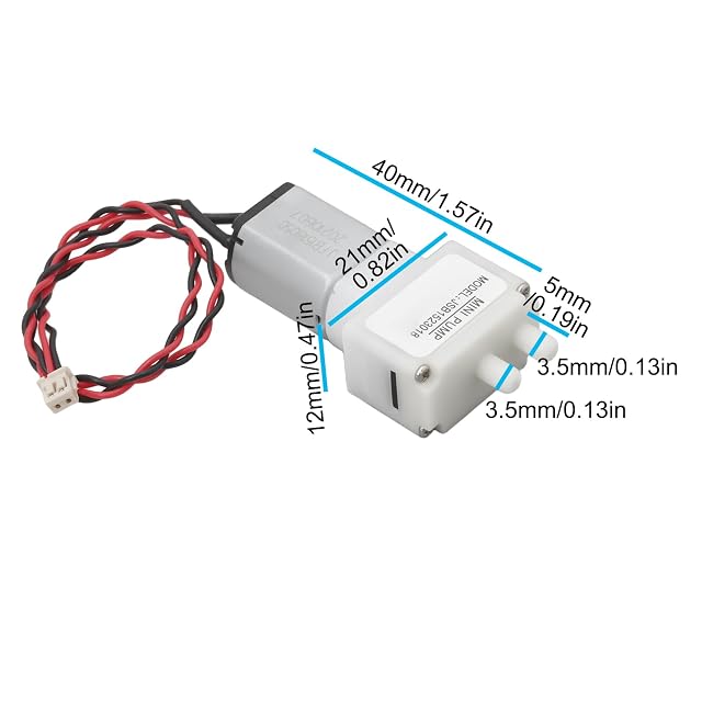 Foto 4 de 7 de Create idea 4 mini bombas de agua 030 de 5 V y 3,5 mm aptas para la mayoría de acuarios