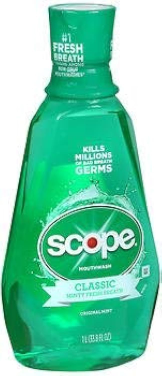Amazon.com : Scope Mouthwash Original Mint - 33.33 oz, Pack of 3