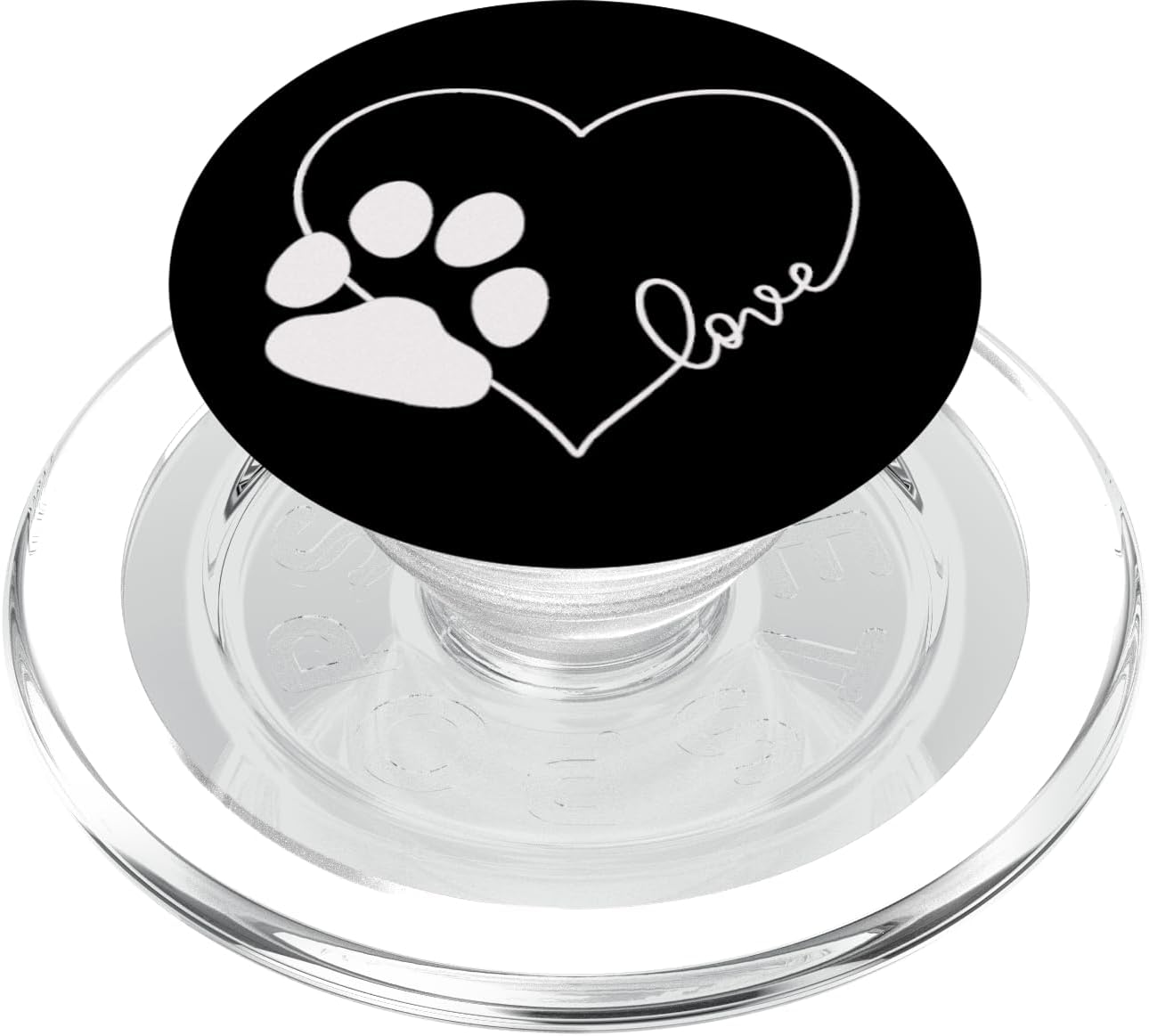 Love Dogs Cute Design PopSockets PopGrip for MagSafe