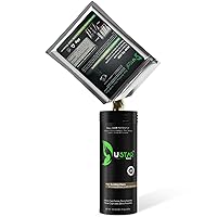 Vista 8 de USTAR Bolsa de recarga de fibras de construcción de cabello, 1.76 oz (marrón medio)