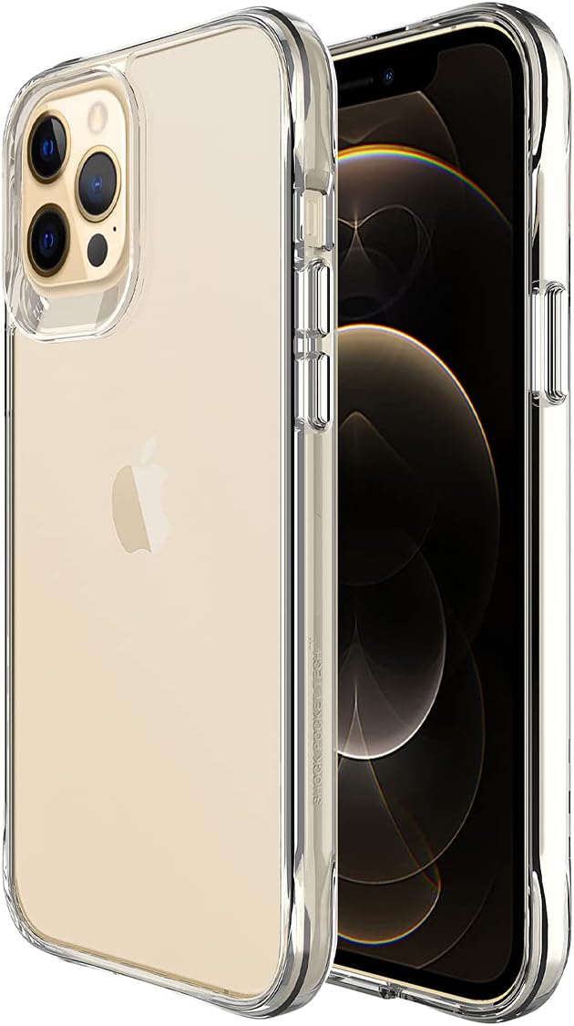 Prodigee Hero Clear | Apple iPhone 14 & 13 Case |Transparent |Military Grade Drop Tested | Dual Layer Protection | Scratch Resistant | Shockproof | 6.1 inches