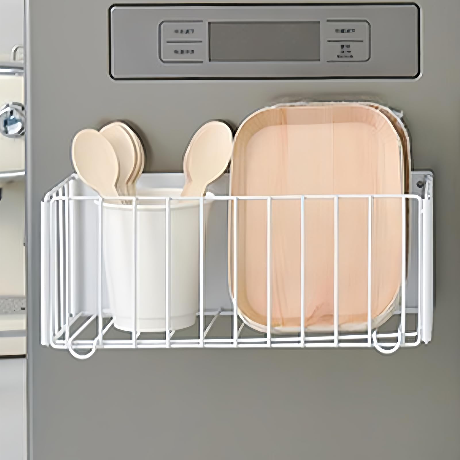 Cesto portabiancheria magnetico, pieghevole, per bagno, frigorifero, cucina, dormitorio, appartamento, casa, ufficio, camper, ripostiglio, cantina, garage, officina