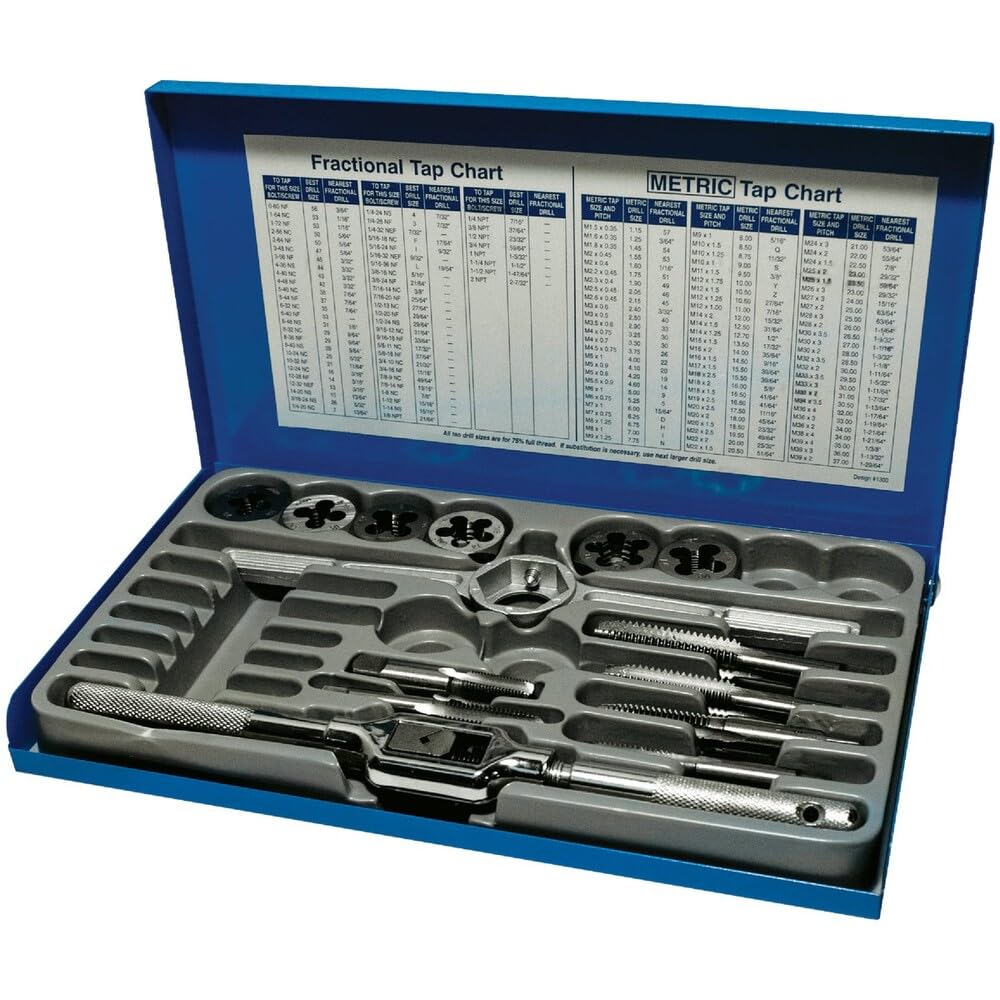Century Drill & Tool 98902 National Coarse Fractional Tap and Die