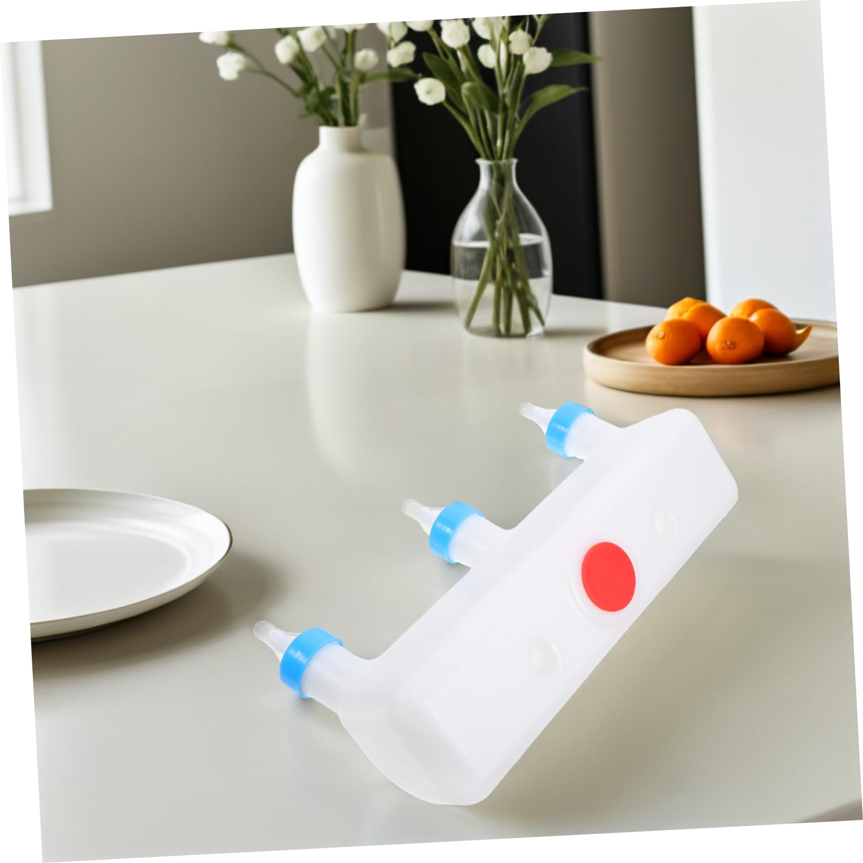 UPKOCH 2 Piezas Alimentador de Corderos con Diseño de Dispositivo de Alimentación para Lechones y Corderos Biberón de Gran Capacidad la Leche para