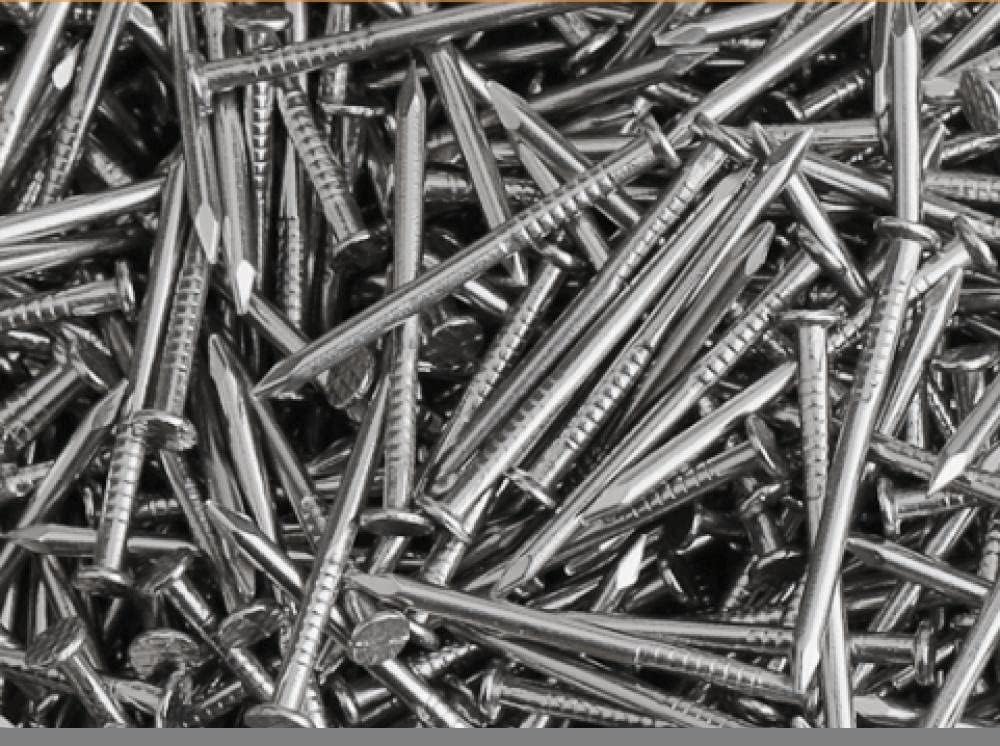 Steel Wall Staples Corrosion-resistant Nails Home Improvement Nails Flat Head Nails,Woodworking Nails, Wall Staples, Small Nails, 304 Stainless Steel Nails, Long Solid Board, Self-Tapping Screw
